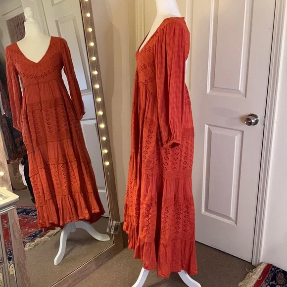 Free People Mockingbird Maxi Dress - Picture 8 of 15